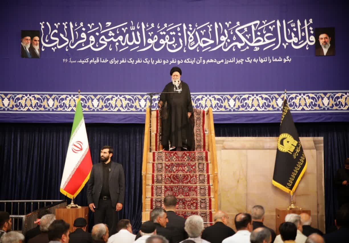 علم الهدی: قاتل اصلی رهبر شهید نظام سلطه آمریکایی است