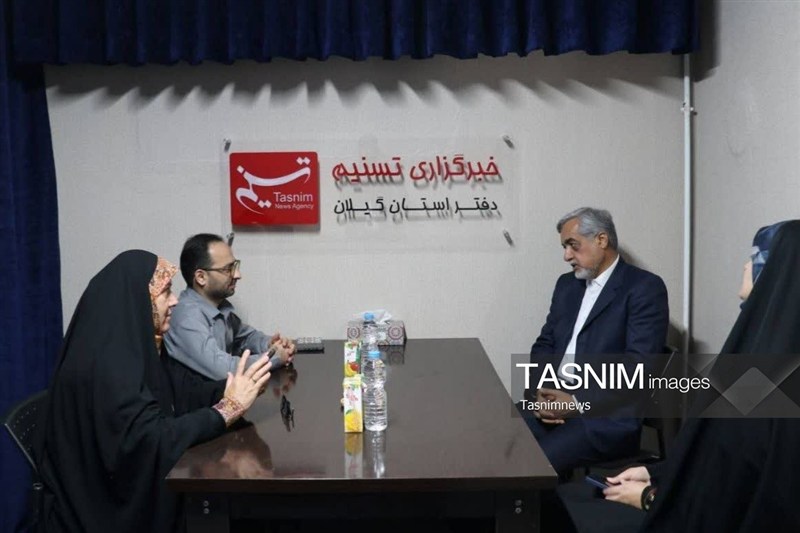 دیدار فرماندار رشت با مدیر و خبرنگاران خبرگزاری تسنیم گیلان