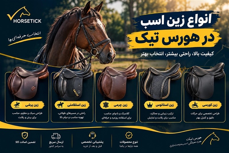 صفر تا 100 خرید لوازم اسب با هورس تیک؛راهنمای انتخاب تجهیزات ضروری اسب