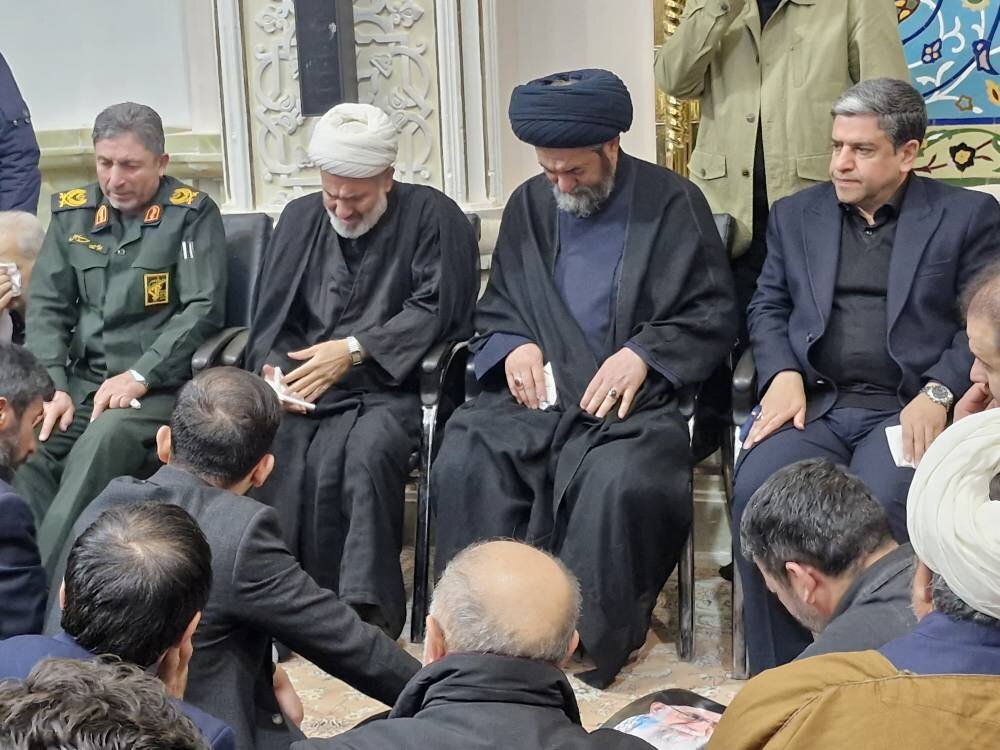 عزاداری مردم اردبیل در سوگ شهادت مقام معظم رهبری