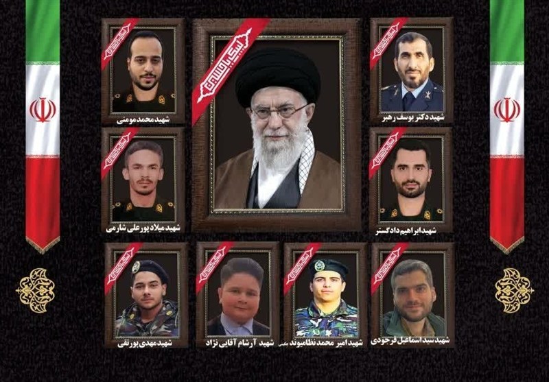 تشییع پیکر 8 شهید گیلانی حمله اسرائیل؛ فردا ساعت 14
