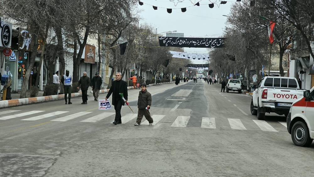 حضور تدریجی مردم دارالارشاد اردبیل برای شرکت در راهپیمایی روز قدس