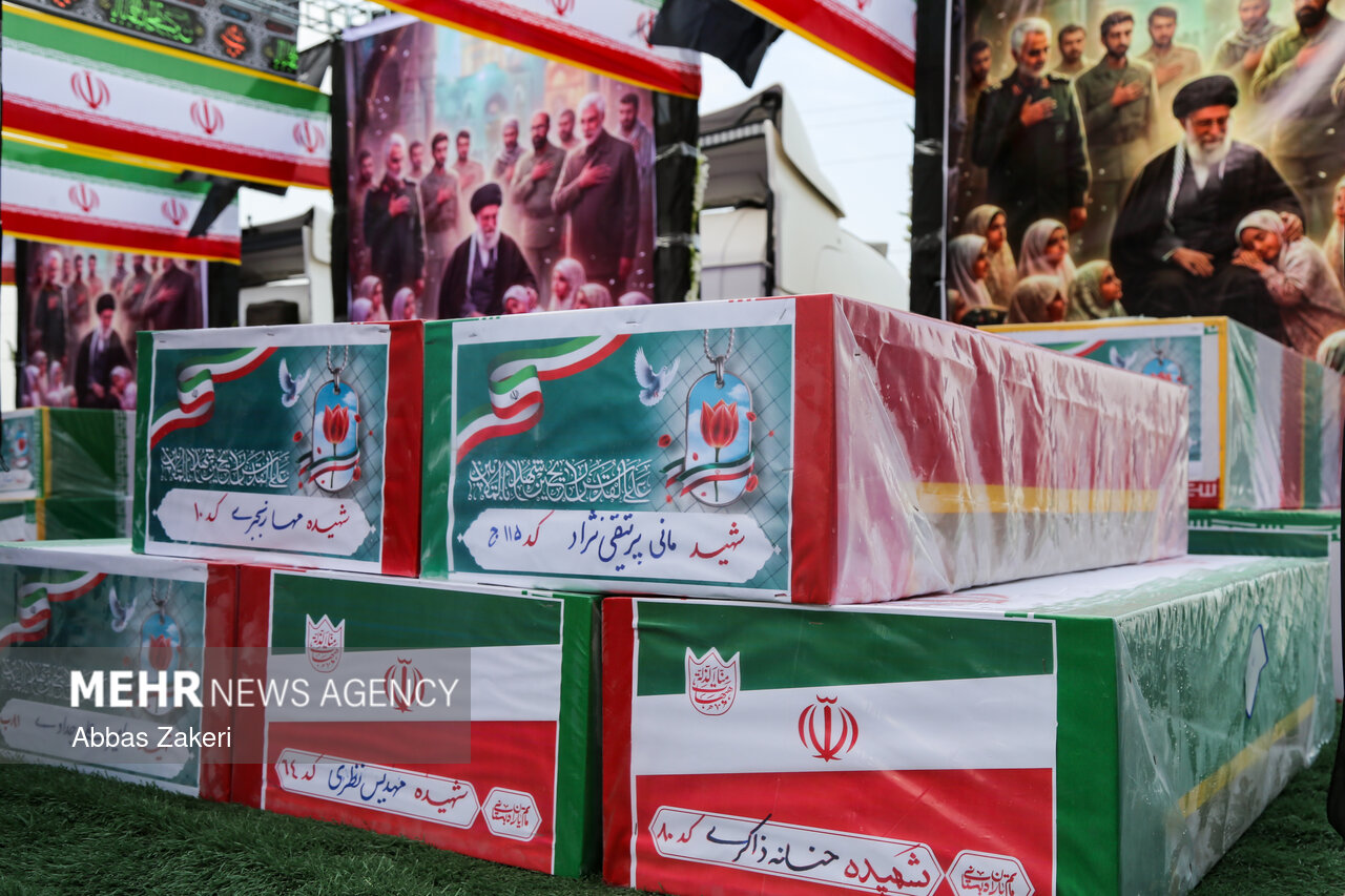 نوگلان شهید مینابی در خاک آرام گرفتند