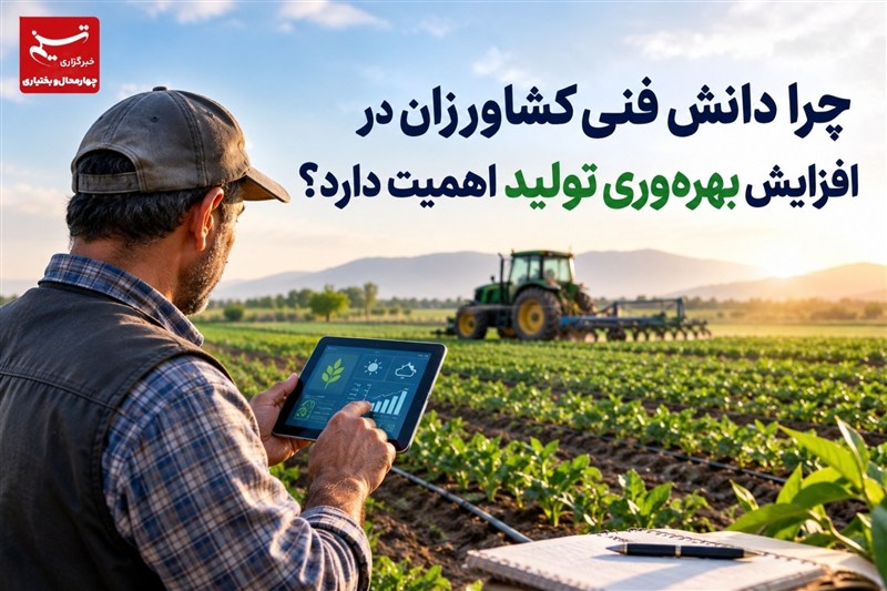 گزارش|چرا دانش فنی کشاورزان در افزایش بهره‌وری تولید اهمیت دارد؟