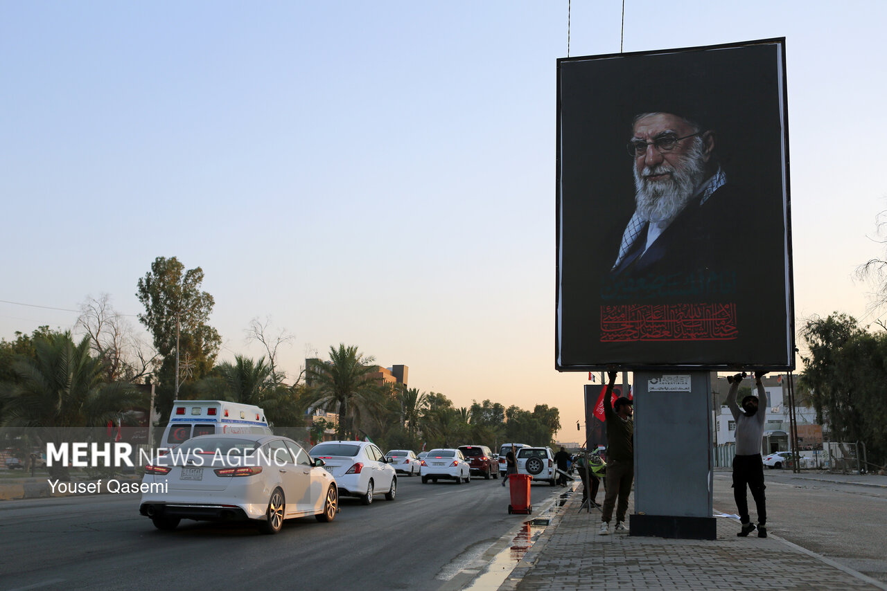 نجف در آستانه وداعی تاریخی؛ آمادگی کامل برای استقبال از پیکر رهبر معظم