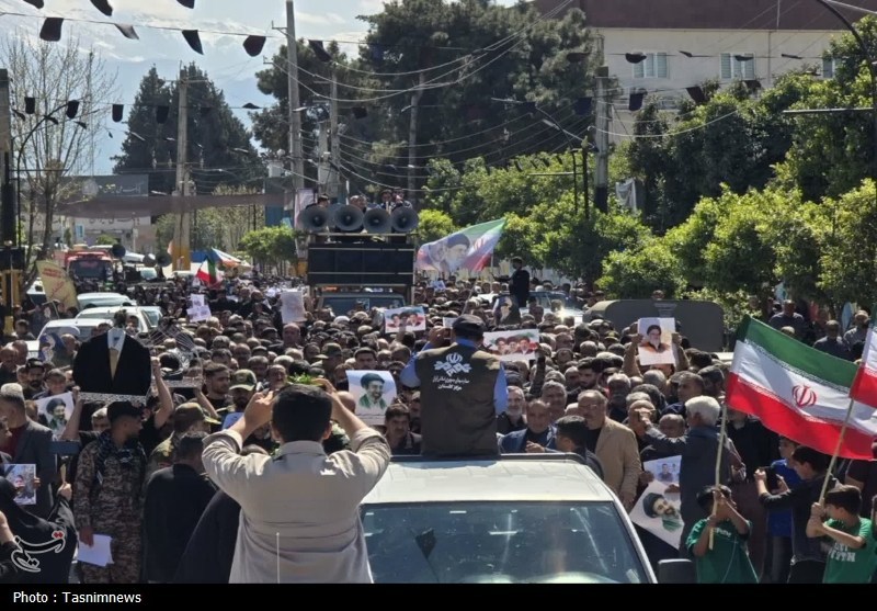 جزئیات تشییع پیکر شهید حسن محمدی در شاهرود و مجن