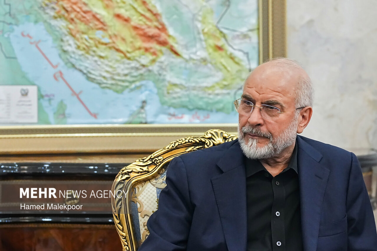 قالیباف: رئیس‌جمهور صدای قدرتمند ایران بود