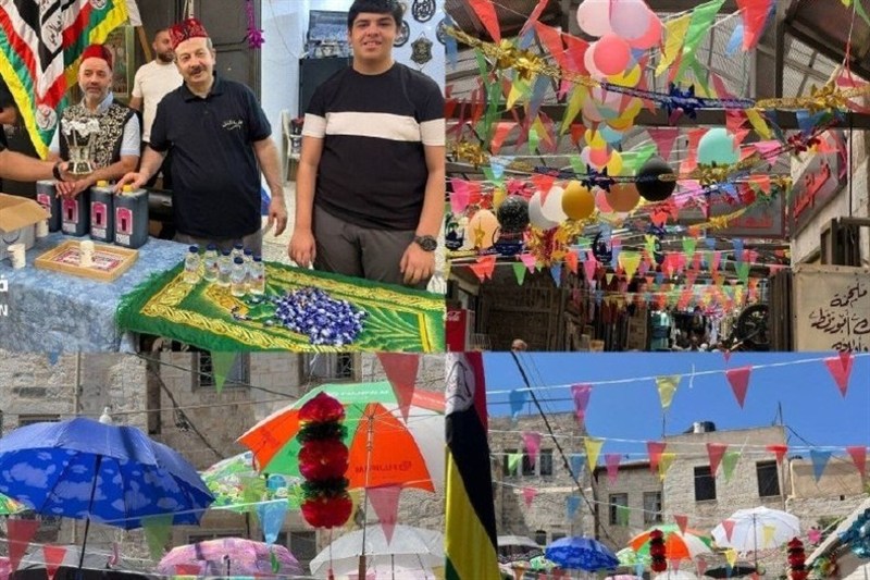 جشن میلاد پیامبر(ص) در فلسطین و یمن/ شادی کودکان غزه زیر سقف چادرها