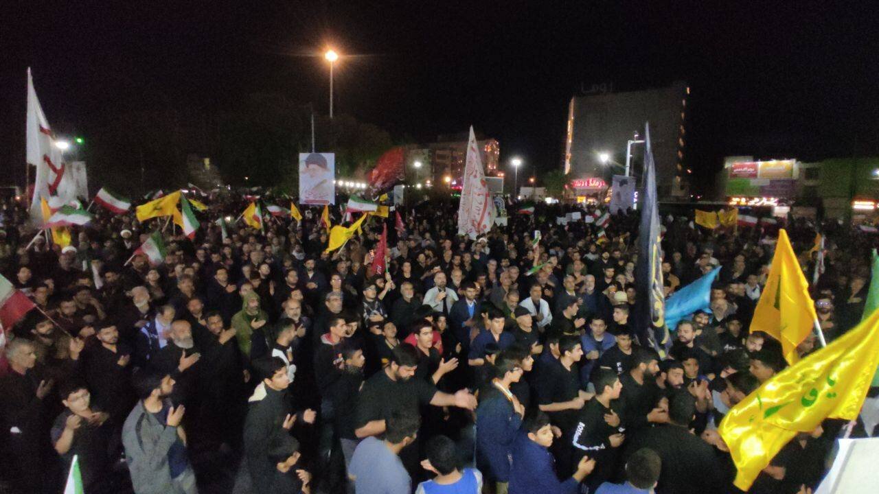 تجمع هیئت‌های عزاداری در بوشهر
