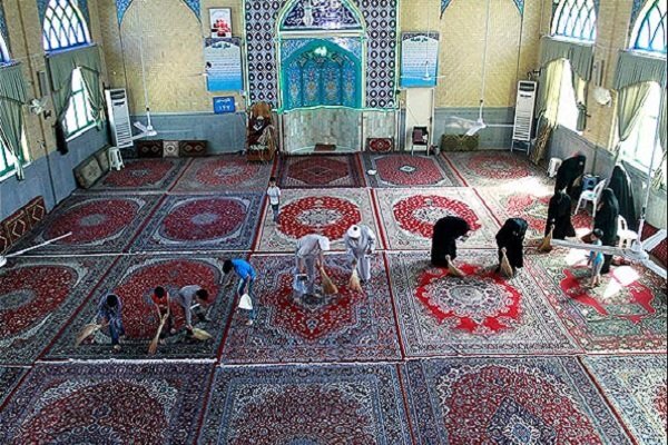 مساجد نکا مهیای ماه رمضان