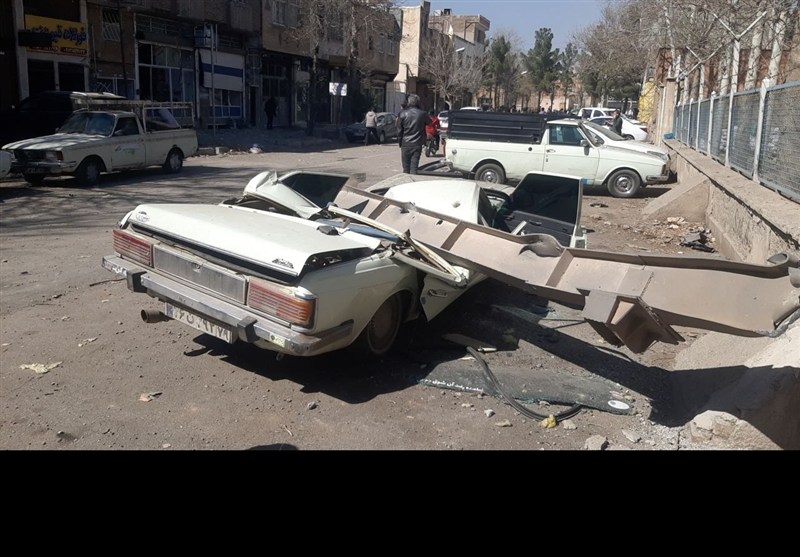 حمله موشکی اسرائیل به شهرک صنعتی کاسپین