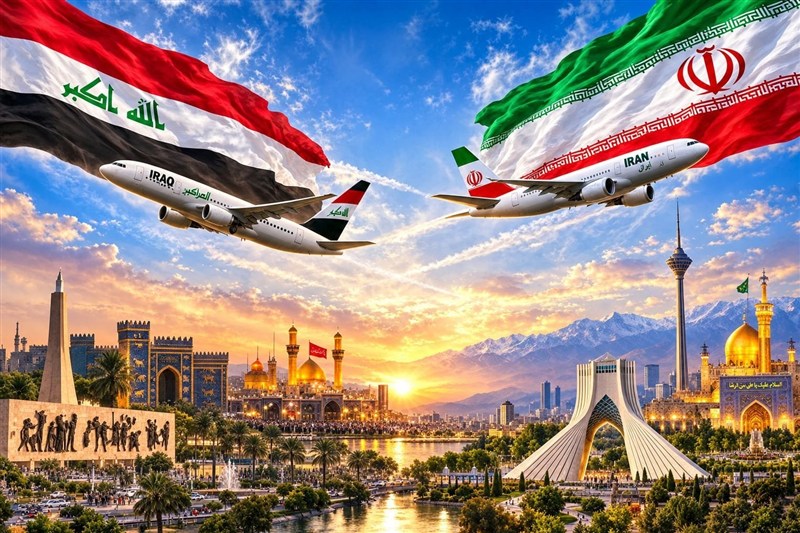 پروازهای ایران و عراق به زودی از سرگرفته می شود