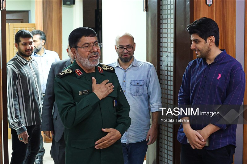 سردار شریف از خبرگزاری تسنیم بازدید کرد
