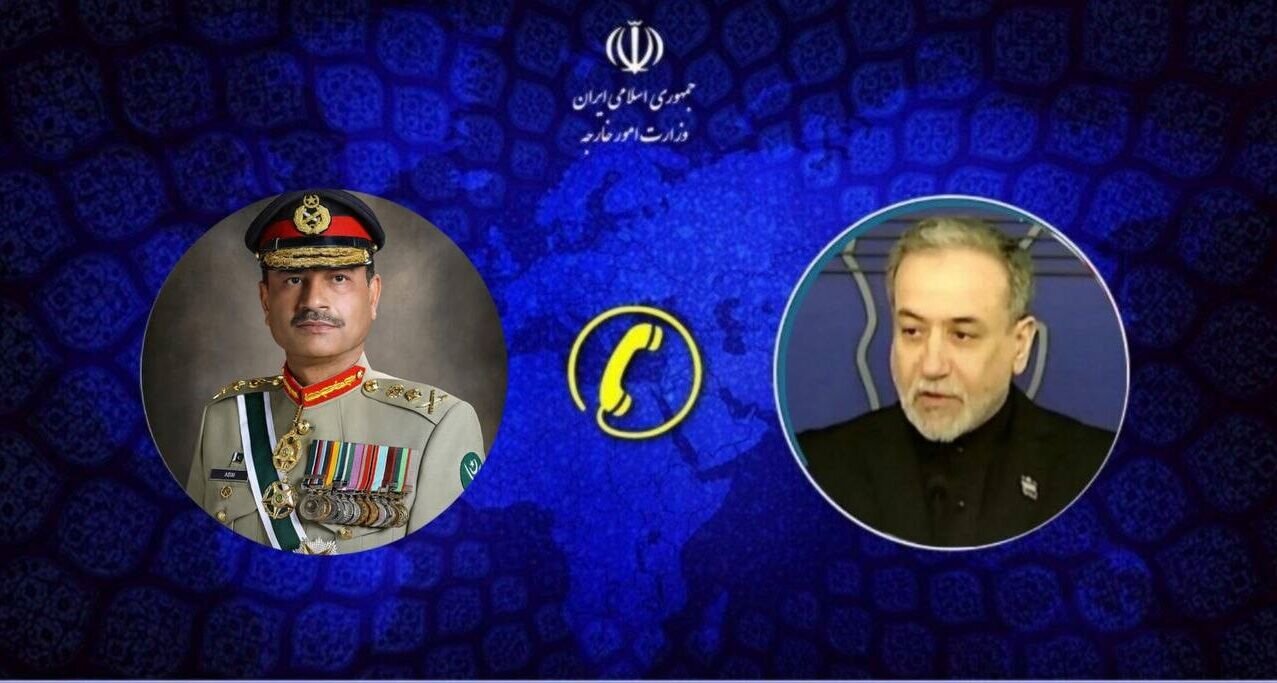 تماس تلفنی وزیر امور خارجه با فرمانده ارتش پاکستان