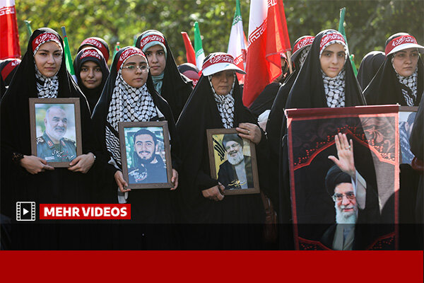 گزارش خبرنگار مهر از حال و هوای رزمایش ۳۱۳ هزار نفری جانفدایان ایران
