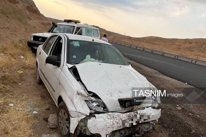 4 مصدوم در سانحه رانندگی آزادراه زنجان-تبریز