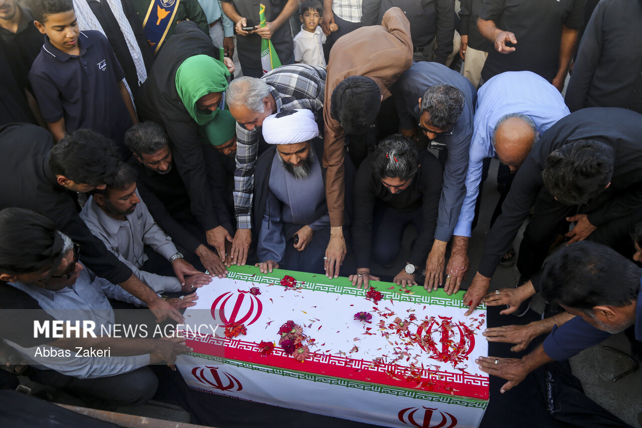 شهید جنگ رمضان امشب در بندرعباس تشییع می‌شود