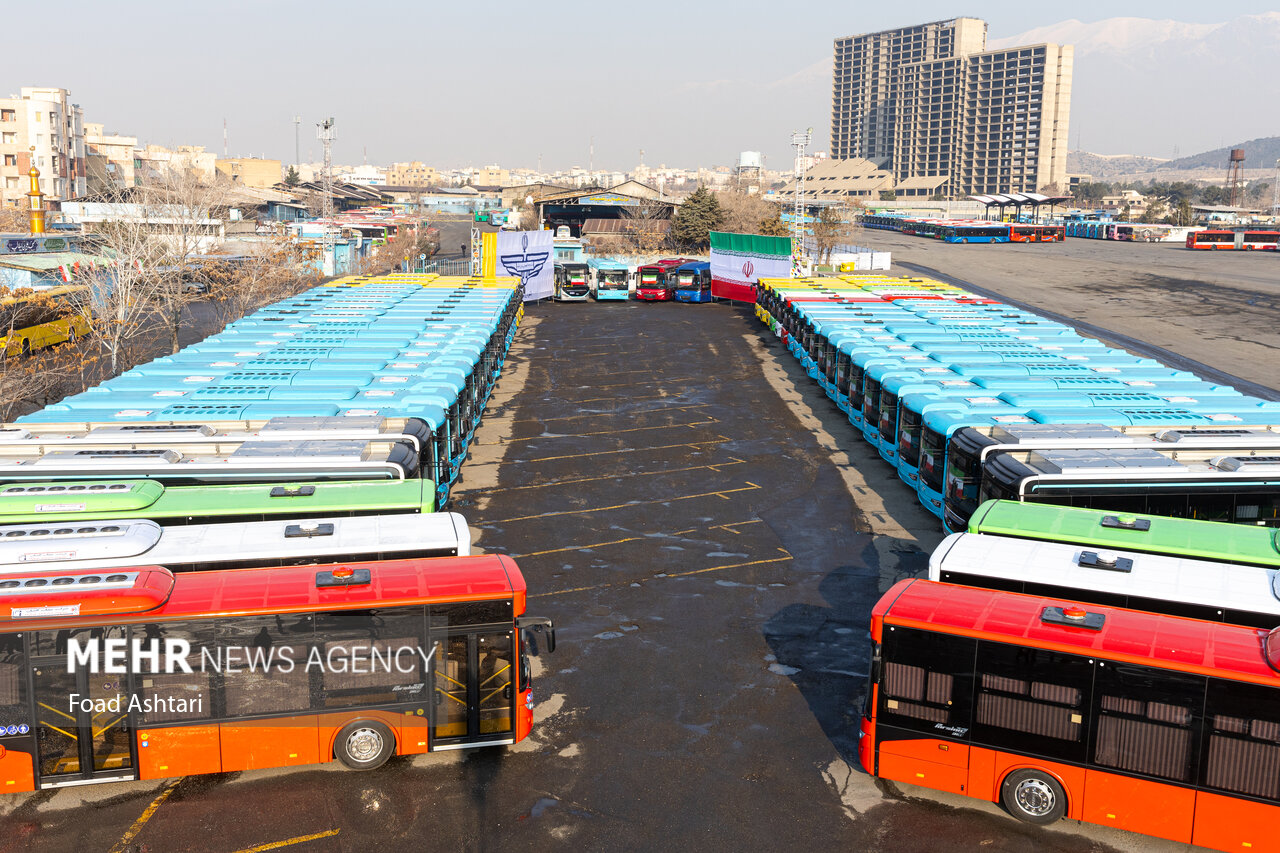 ۸۵۰۰ اتوبوس بین‌شهری فرسوده‌اند؛ نوسازی ۱۲۲۴ دستگاه با تولید داخلی