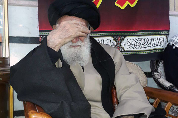 برگزاری مراسم عزاداری شهادت امام حسن(ع)دربیت آیت‌الله محمودی گلپایگانی