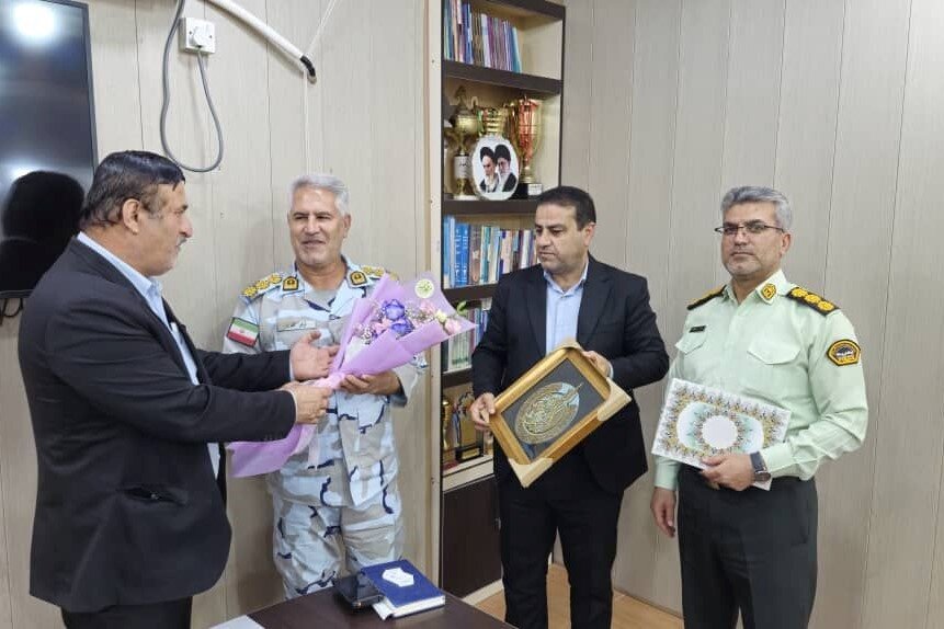 فرماندهان انتظامی و دریابانی دیلم تجلیل شدند