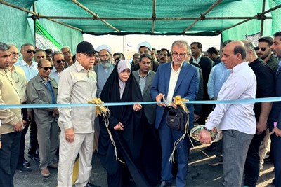 8 پروژه عمرانی قشم با حضور استاندار هرمزگان افتتاح و کلنگ‌زنی شد