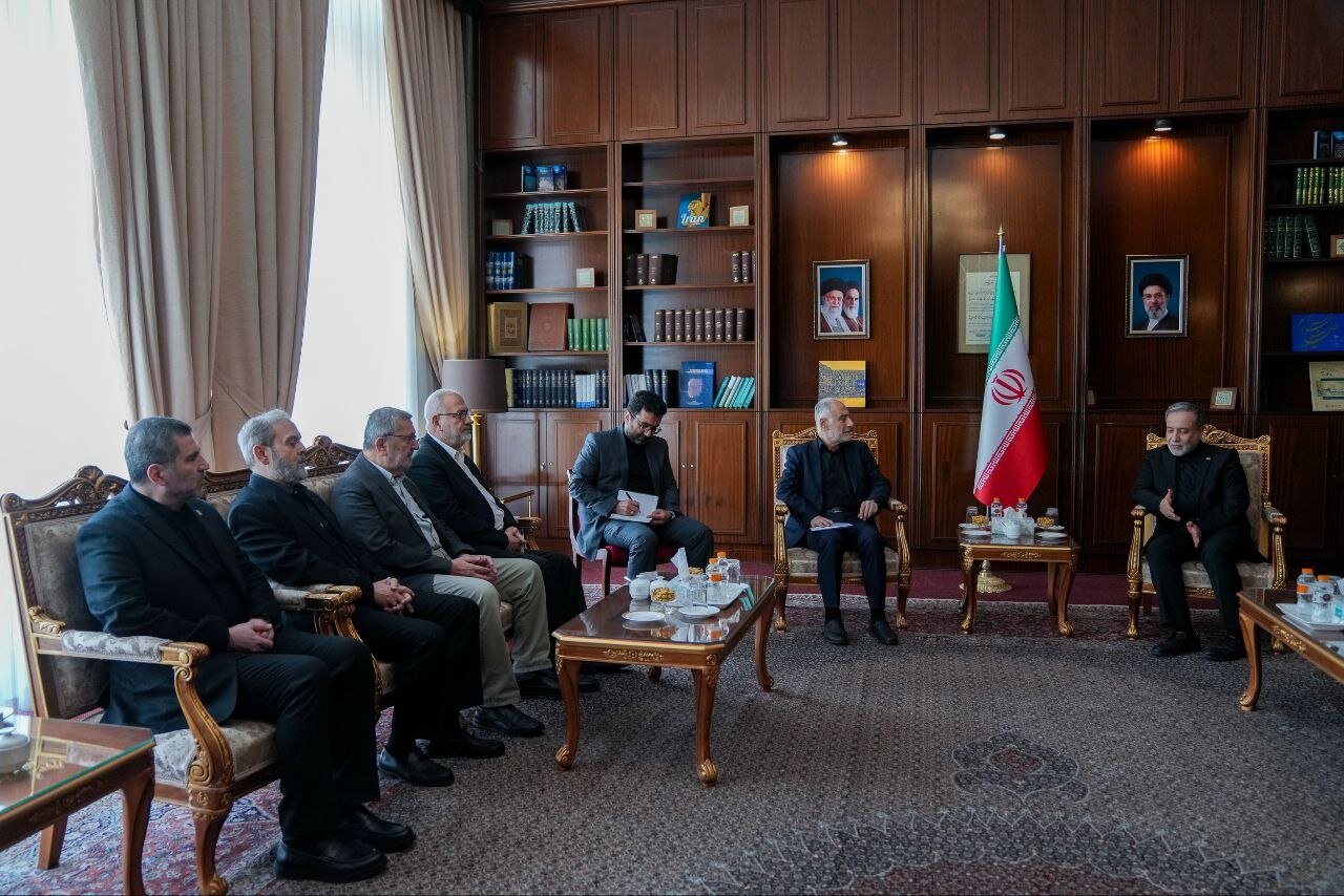 دیدار هیات نمایندگی حزب‌الله لبنان با وزیر امور خارجه
