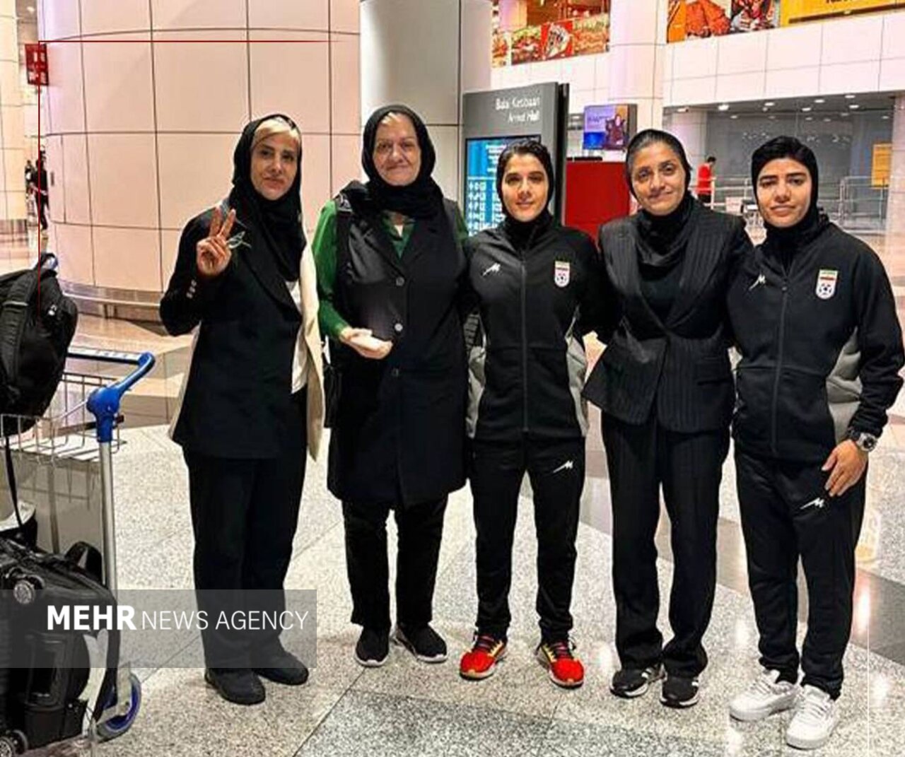 ۳ عضو تیم ملی بانوان به جمع کاروان دختران ایران‌ در مالزی اضافه شدند