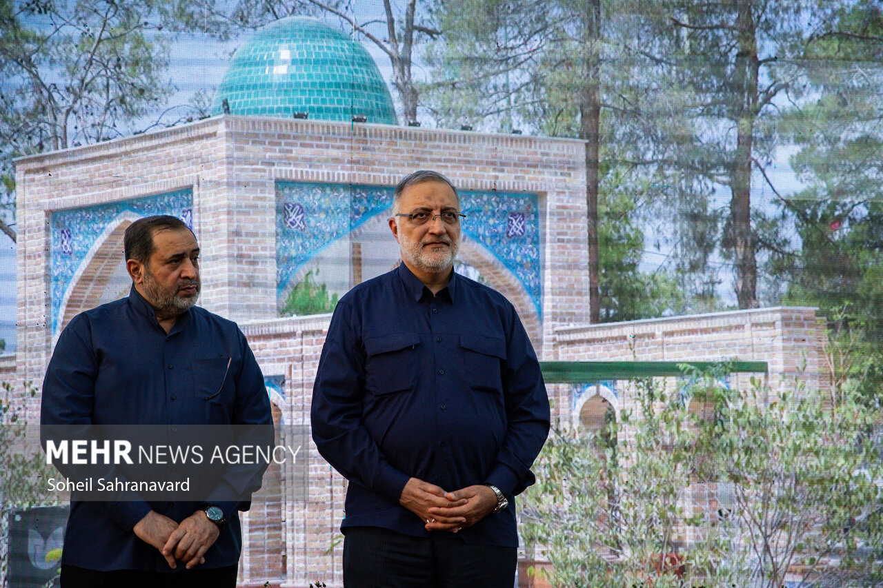 مراسم رونمایی از بنای یادبود شهید سیدعلی اندرزگو