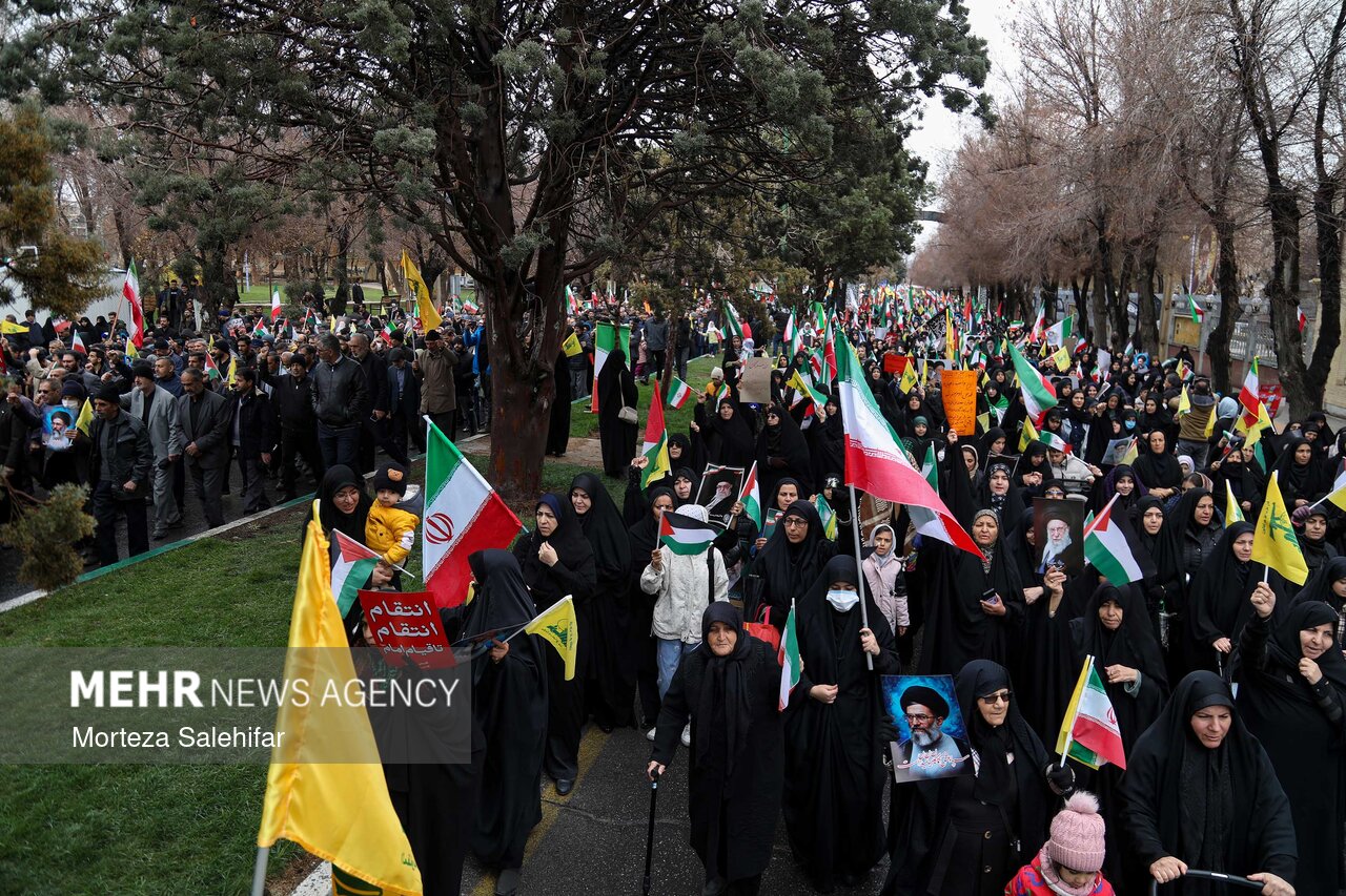 حماسه مردم قائمشهر در راهپیمایی روز قدس