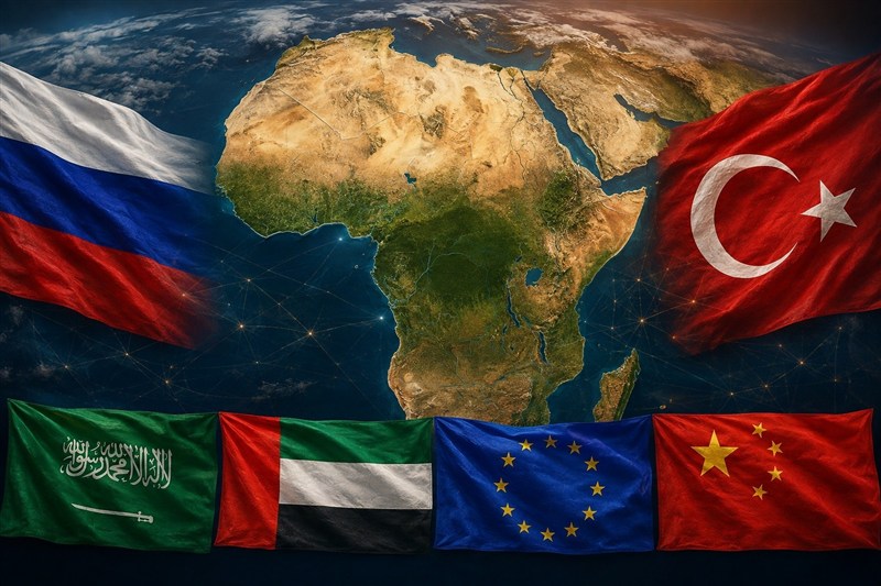 رقابت ترکیه با روسیه در آفریقا بر سر حوزه نفوذ