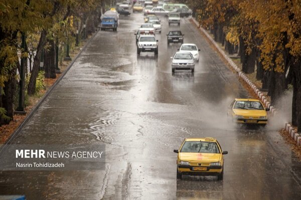 آبگرفتگی معابر شهری ساری
