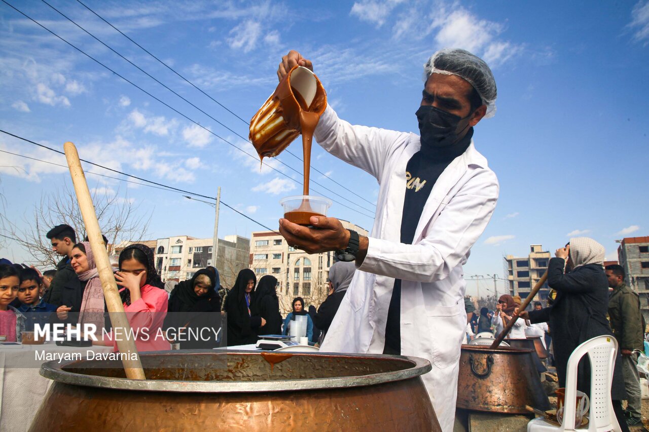 جشنواره پخت سمنو در بجنورد