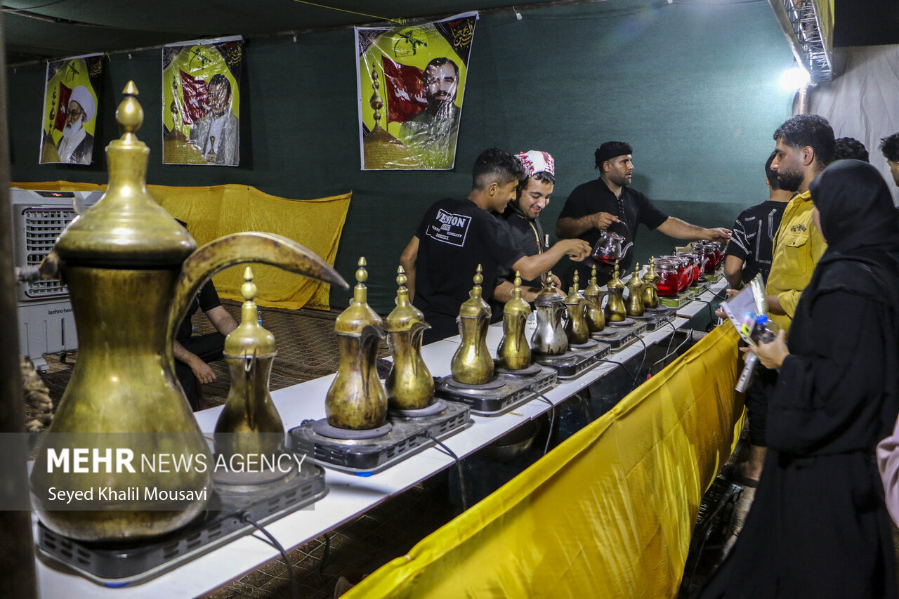 فعالیت شبانه‌روزی ۱۷ موکب مردمی در جاده های مواصلاتی شادگان