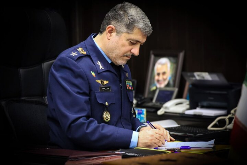 پیام فرمانده نیروی هوایی ارتش در پی شهادت خلبان مجید کاظمی