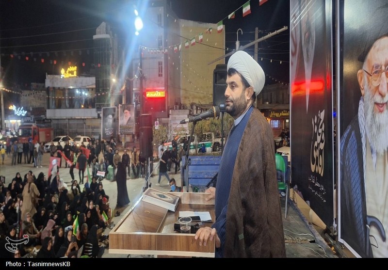 دروغ‌پراکنی رسانه‌های معاند مردم را به خانه نمی‌فرستد + تصاویر