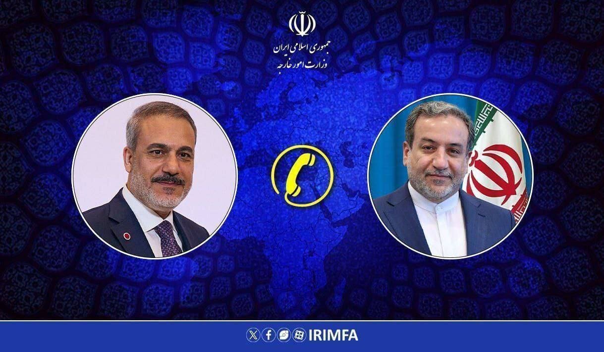 تماس تلفنی عراقچی و فیدان