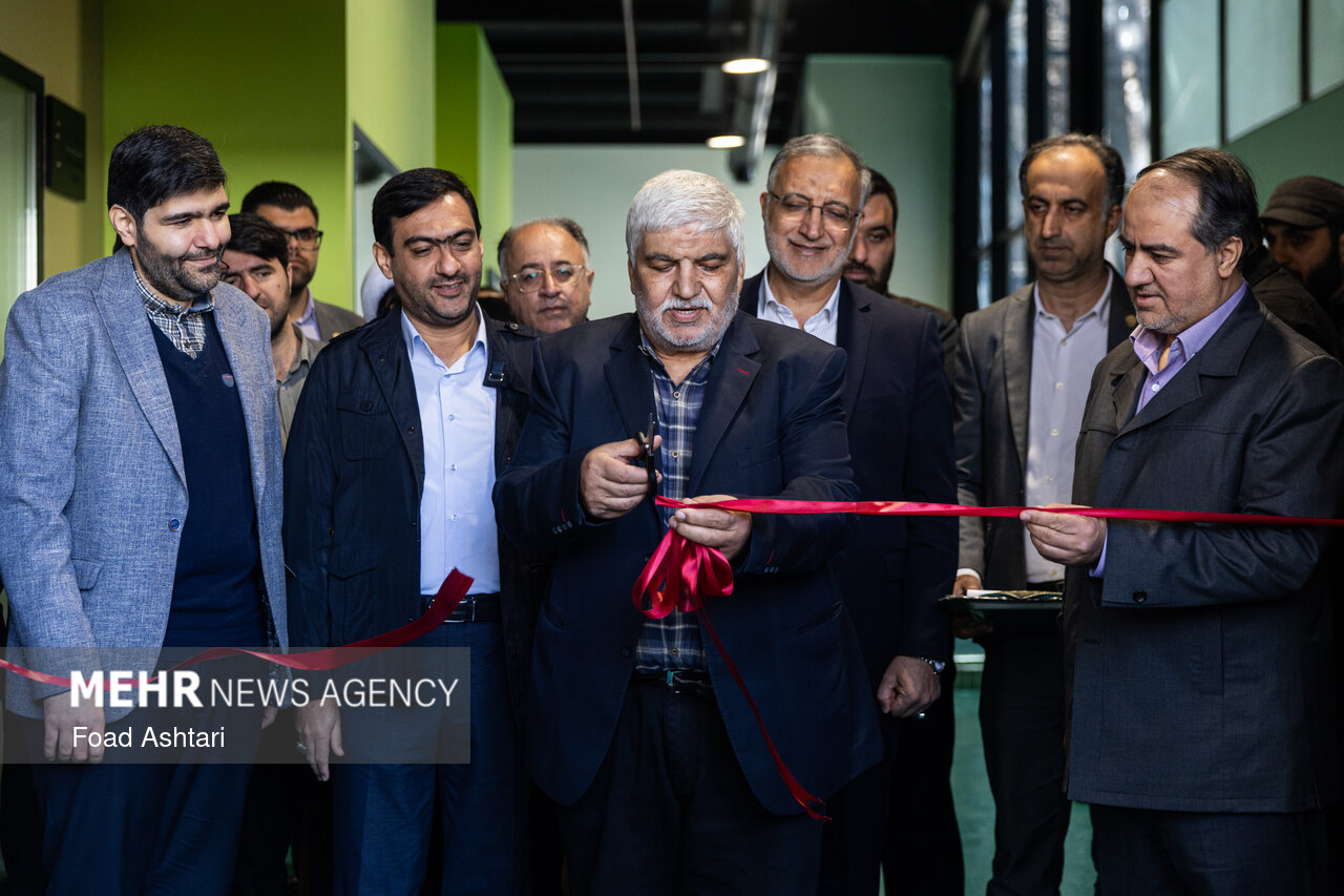 مراسم افتتاح پارک علم و فناوری شهری شهرداری تهران