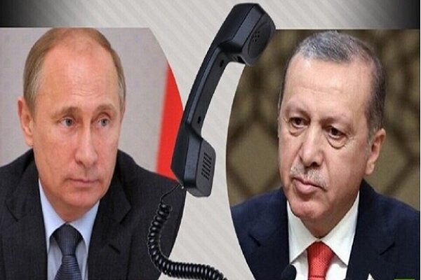 اردوغان و پوتین گفتگو کردند