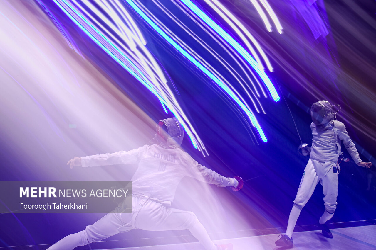 حضور شمشیربازان جوان ایرانی در جامی کم طرفدار!