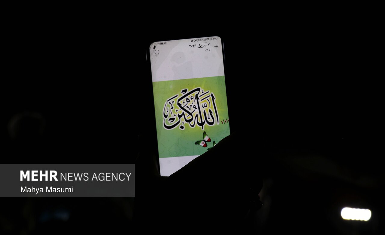 تصاویری از تجمعات مردمی در ورامین