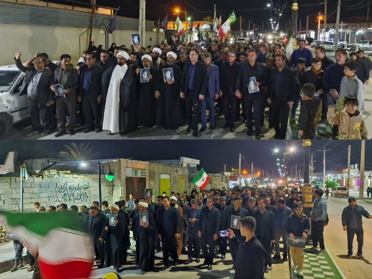 تجمع مردمی در شهر آباد تنگستان برگزار شد