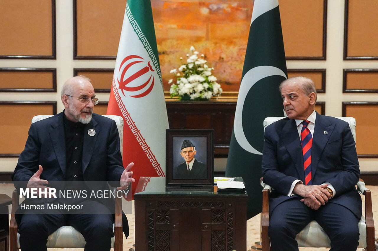 دیدار نخست وزیر پاکستان با رئیس هیئت ایرانی «میناب ۱۶۸»
