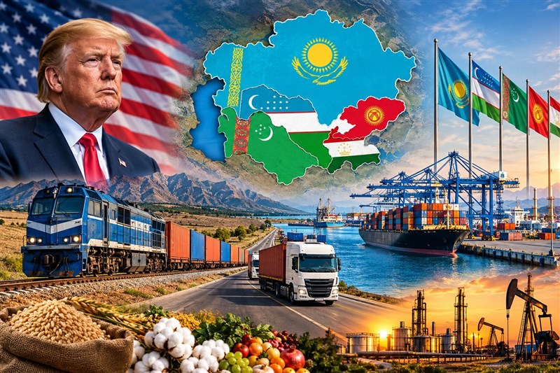 دوراهی کشورهای آسیای میانه در مقابل کارزار تحریمی آمریکا علیه ایران