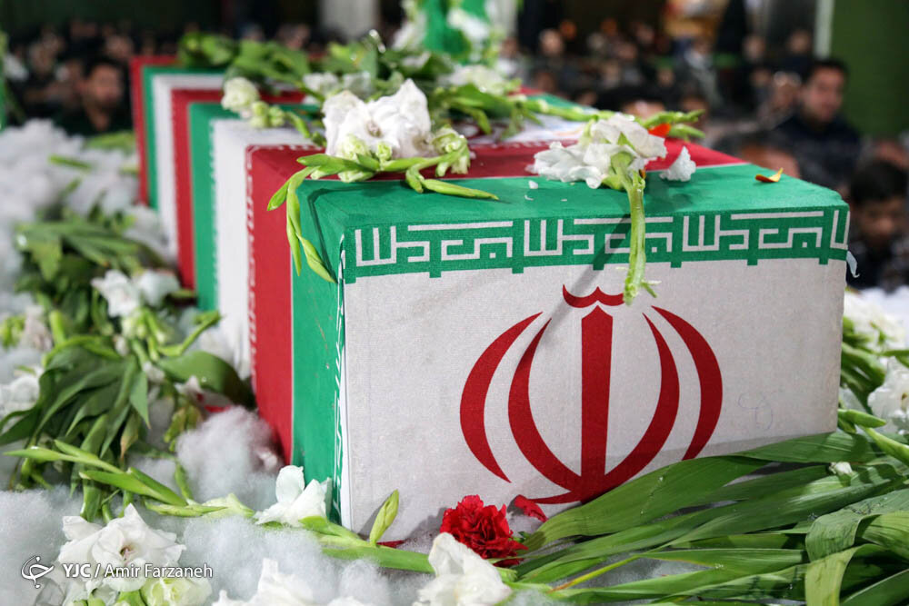 زمان تشییع شهدای پاسدار شهرستان جم تغییر کرد