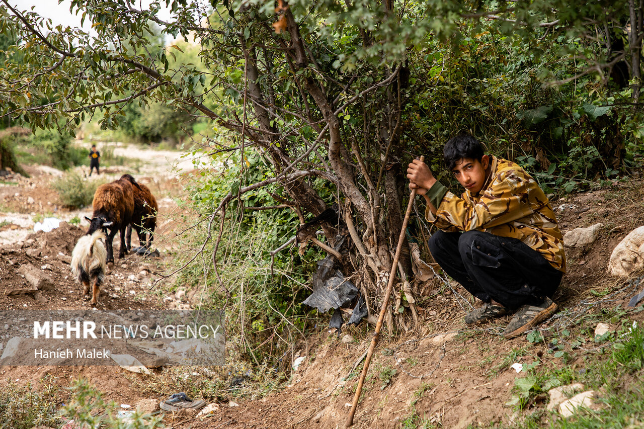 زندگی در روستای نراب