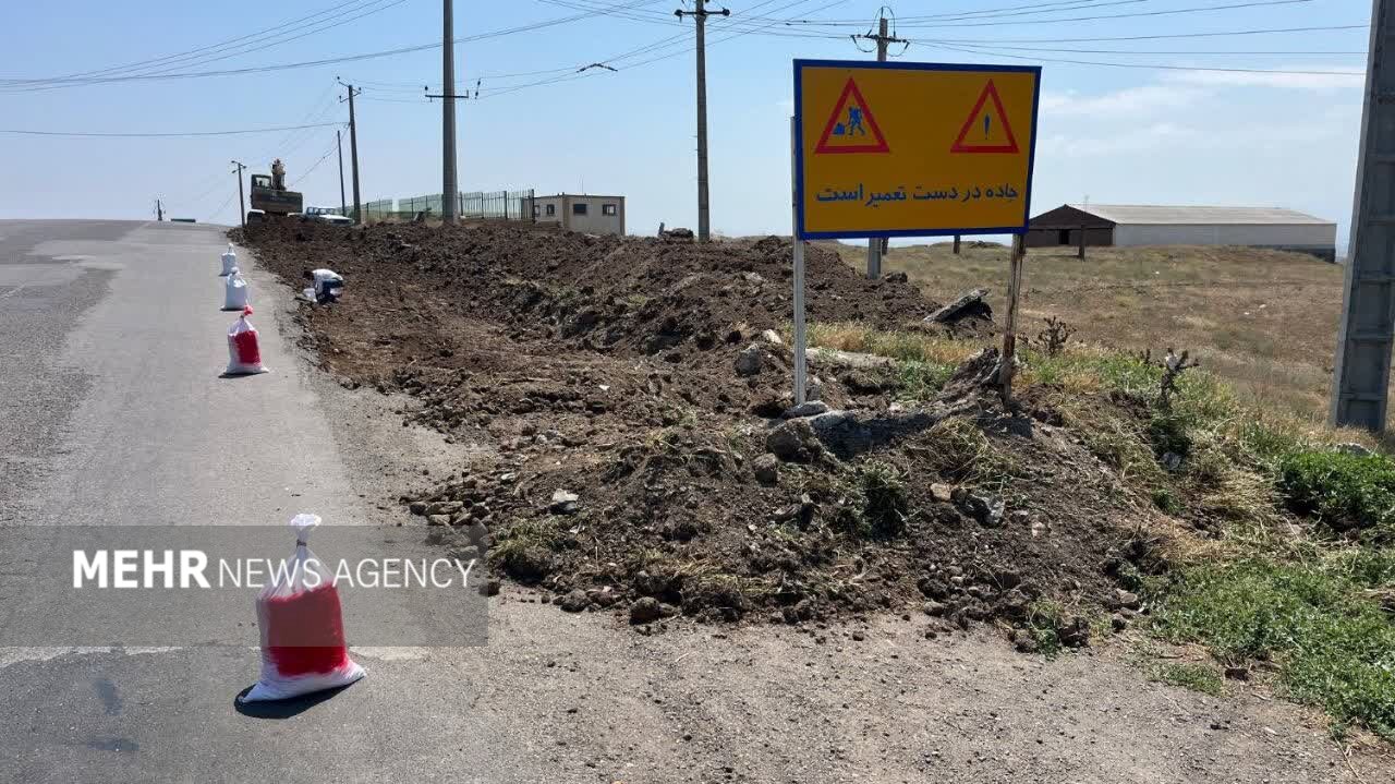 آغاز عملیات اجرایی پروژه بهسازی و ارتقای محور نمین–آبی‌بیگلو