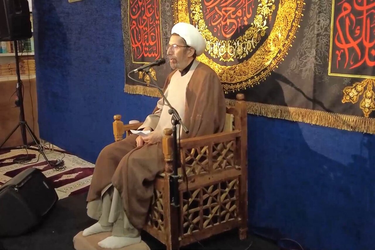 عزاداری پایان ماه صفر در مسجد حضرت علی‌اکبر(ع) قرچک برگزار شد