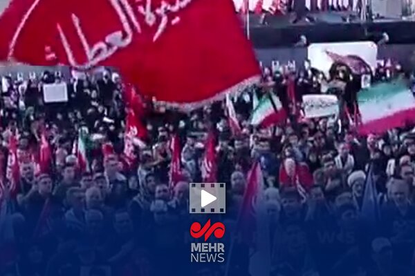 گزارش مهر از آغاز مراسم تشییع پیکر رهبر شهید انقلاب اسلامی