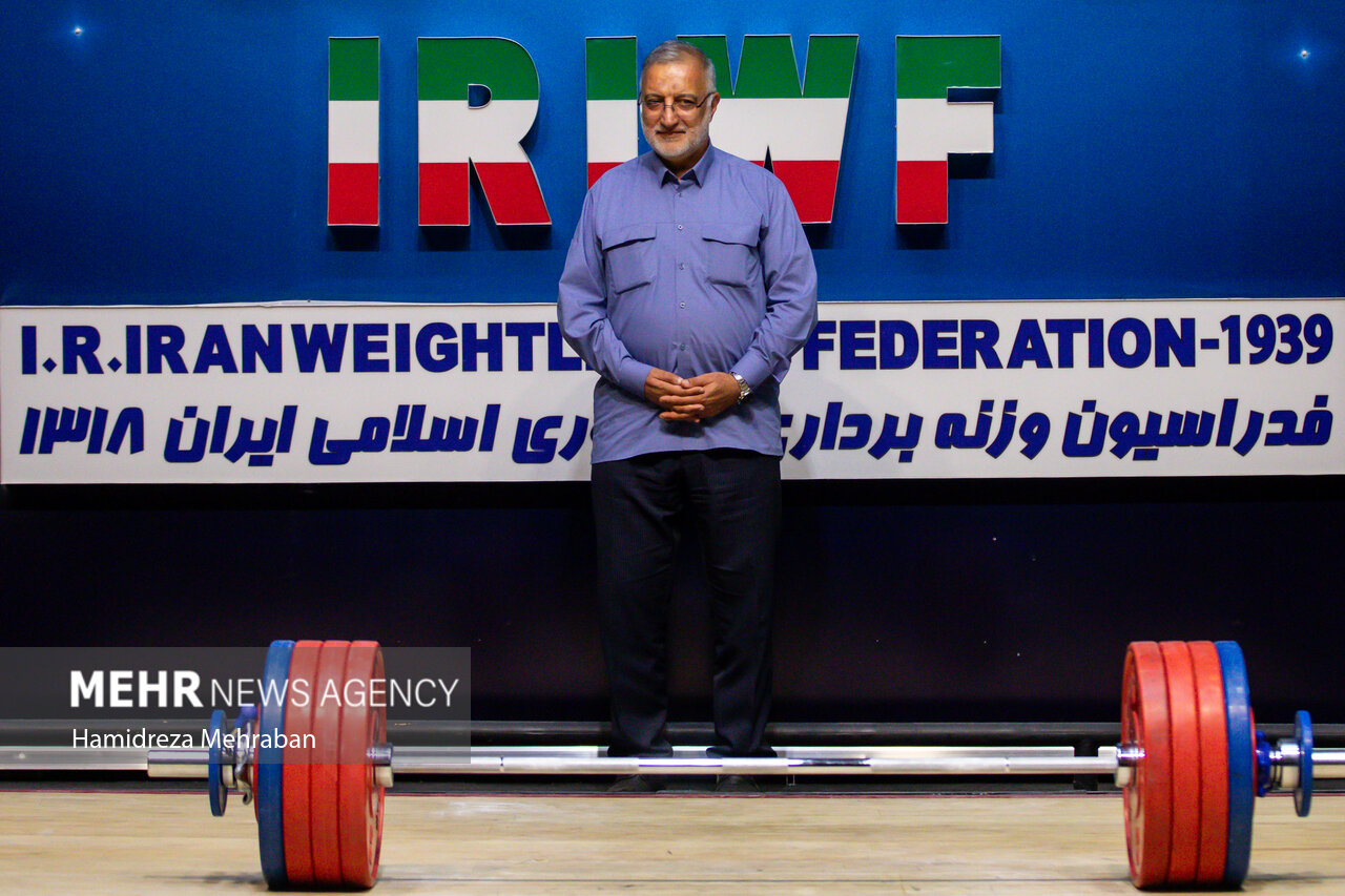 آیین کلنگ‌زنی کمپ تیم‌های ملی وزنه‌برداری بانوان