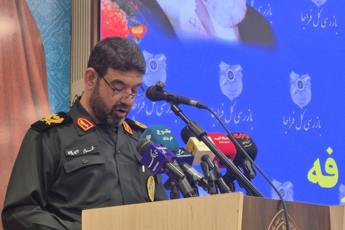 فرمانده انتظامی شرق تهران: پلیس در خط مقدم جنگ ترکیبی قرار دارد